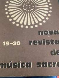 Image of Nova revista de Musica Sacra