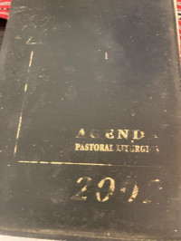 Image of AGENDA PASTORAL LITURGICA