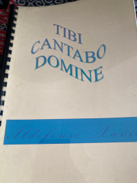 Image of TIBI CANTABO DOMINE