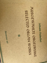 Image of AUSGEWAHLTE ORGELWERKE SELECTED ORGAN WORKS